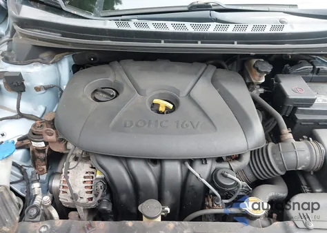 2012 Hyundai Elantra Gls (Ulsan Plant) from USA, damaged, VIN KMHDH4AE8CU173530